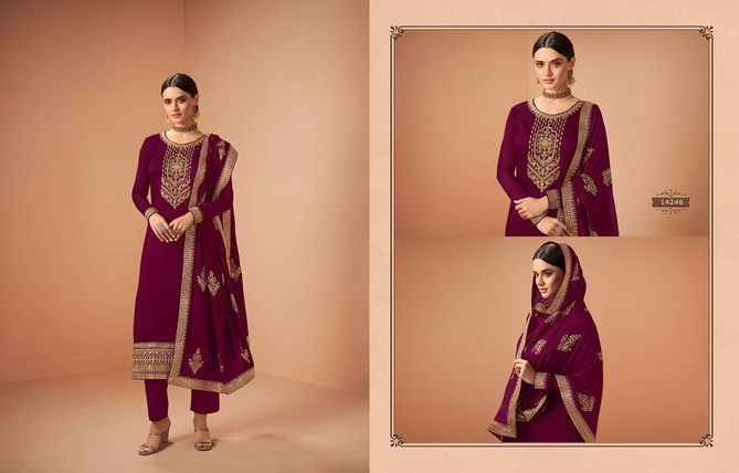 Firdosh By Zisha 12241-12246 Wedding Salwar Suits Catalog